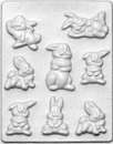 Fun Rabbits Chocolate Mould